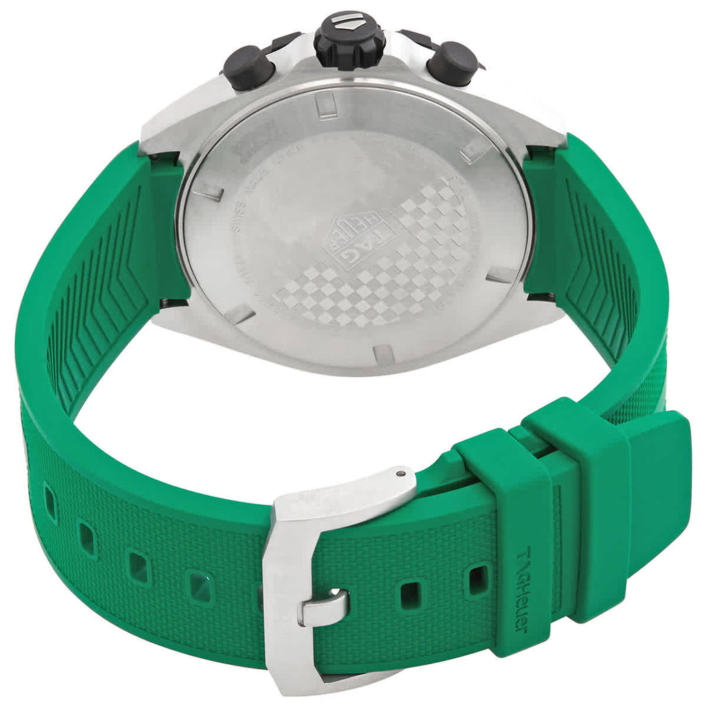 Buy Shop Tag Heuer Formula 1 Chronograph Green Dial Green Rubber Strap Watch for Men - CAZ101AP.FT8056 USA Online