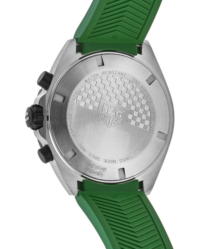Buy Shop Tag Heuer Formula 1 Chronograph Green Dial Green Rubber Strap Watch for Men - CAZ101AP.FT8056 USA Online