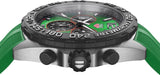 Buy Shop Tag Heuer Formula 1 Chronograph Green Dial Green Rubber Strap Watch for Men - CAZ101AP.FT8056 USA Online