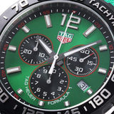 Buy Shop Tag Heuer Formula 1 Chronograph Green Dial Green Rubber Strap Watch for Men - CAZ101AP.FT8056 USA Online