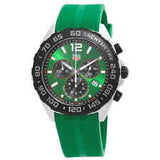 Buy Shop Tag Heuer Formula 1 Chronograph Green Dial Green Rubber Strap Watch for Men - CAZ101AP.FT8056 USA Online