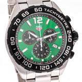 Buy Shop Tag Heuer Formula 1 Chronograph Green Dial Silver Steel Strap Watch for Men - CAZ101AP.BA0842 USA Online