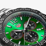 Buy Shop Tag Heuer Formula 1 Chronograph Green Dial Silver Steel Strap Watch for Men - CAZ101AP.BA0842 USA Online