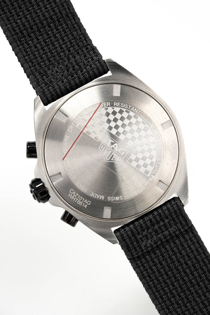 Buy Shop Tag Heuer Formula 1 Chronograph Grey Dial Black Nylon Strap Watch for Men - CAZ101AG.FC8304 USA Online