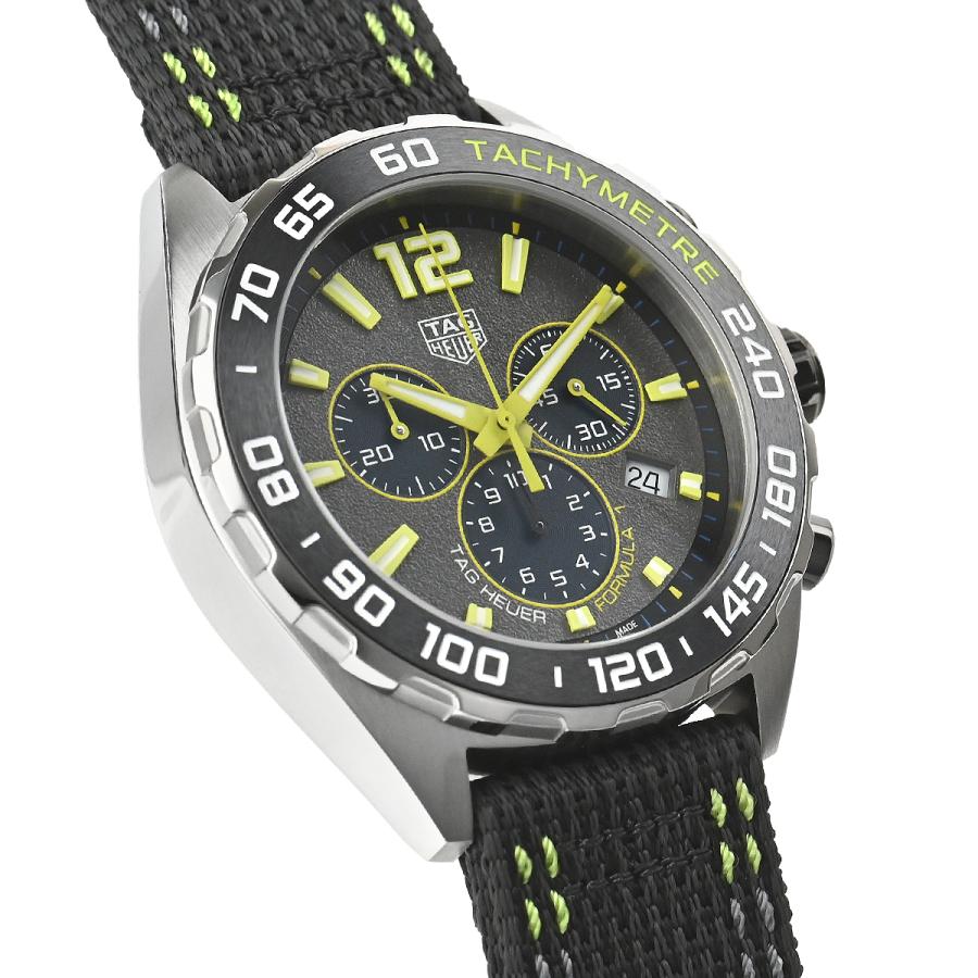 Buy Shop Tag Heuer Formula 1 Chronograph Grey Dial Black Nylon Strap Watch for Men - CAZ101AG.FC8304 USA Online