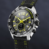Buy Shop Tag Heuer Formula 1 Chronograph Grey Dial Black Nylon Strap Watch for Men - CAZ101AG.FC8304 USA Online