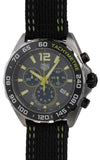Buy Shop Tag Heuer Formula 1 Chronograph Grey Dial Black Nylon Strap Watch for Men - CAZ101AG.FC8304 USA Online
