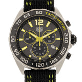 Buy Shop Tag Heuer Formula 1 Chronograph Grey Dial Black Nylon Strap Watch for Men - CAZ101AG.FC8304 USA Online