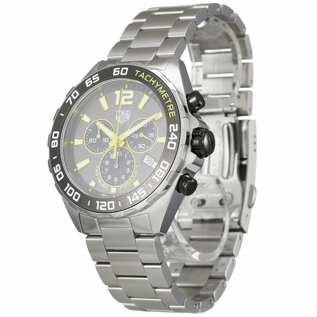 Buy Shop Tag Heuer Formula 1 Chronograph Grey Dial Silver Steel Strap Watch for Men - CAZ101AG.BA0842 USA Online