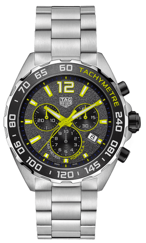 Buy Shop Tag Heuer Formula 1 Chronograph Grey Dial Silver Steel Strap Watch for Men - CAZ101AG.BA0842 USA Online
