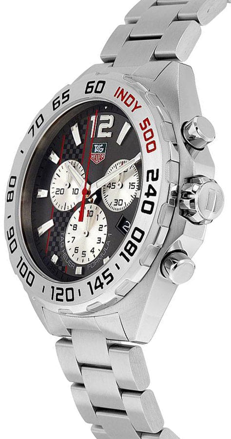Buy Shop Tag Heuer Formula 1 Chronograph Grey Dial Silver Steel Strap Watch for Men - CAZ1114.BA0877 USA Online