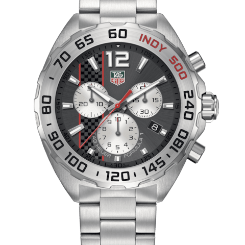 Buy Shop Tag Heuer Formula 1 Chronograph Grey Dial Silver Steel Strap Watch for Men - CAZ1114.BA0877 USA Online