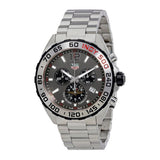 Buy Shop Tag Heuer Formula 1 Chronograph Indy 500 Special Edition Grey Dial Silver Steel Strap Watch for Men - CAZ1016.EB0058 USA Online