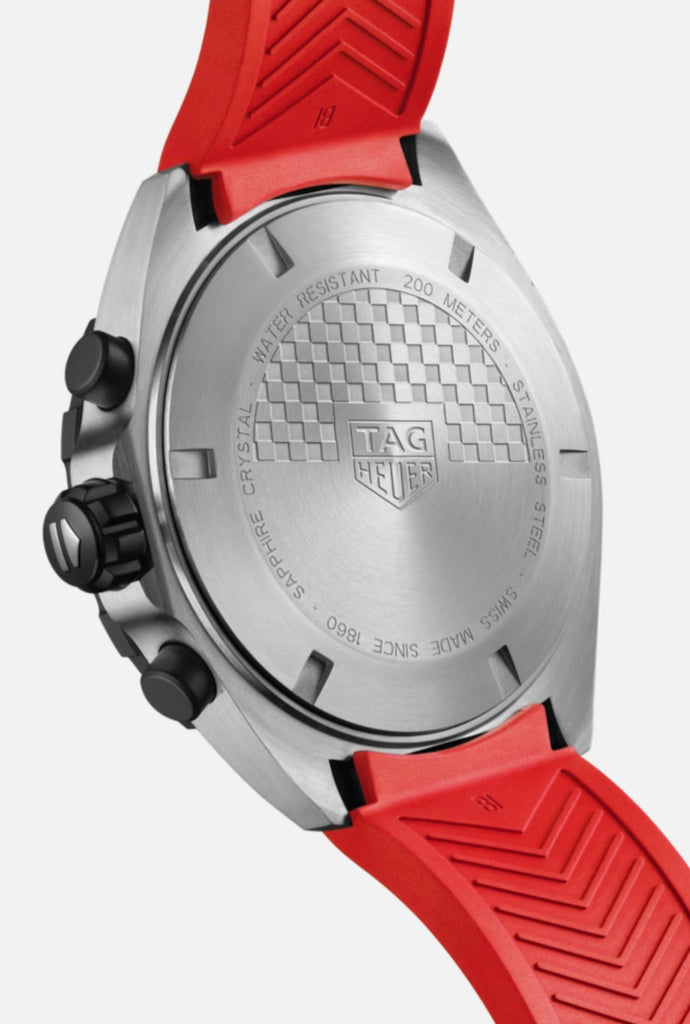 Buy Shop Tag Heuer Formula 1 Chronograph Red Dial Red Rubber Strap Watch for Men - CAZ101AN.FT8055 USA Online