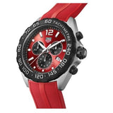 Buy Shop Tag Heuer Formula 1 Chronograph Red Dial Red Rubber Strap Watch for Men - CAZ101AN.FT8055 USA Online