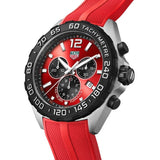 Buy Shop Tag Heuer Formula 1 Chronograph Red Dial Red Rubber Strap Watch for Men - CAZ101AN.FT8055 USA Online