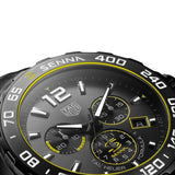 Buy Shop Tag Heuer Formula 1 Chronograph Senna Black Dial Black Leather Strap Watch for Men - CAZ101AJ.FC6487 USA Online