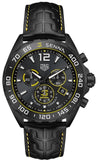 Buy Shop Tag Heuer Formula 1 Chronograph Senna Black Dial Black Leather Strap Watch for Men - CAZ101AJ.FC6487 USA Online