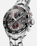 Buy Shop Tag Heuer Formula 1 Chronograph Senna Grey Dial Silver Steel Strap Watch for Men - CAZ201D.BA0633 USA Online