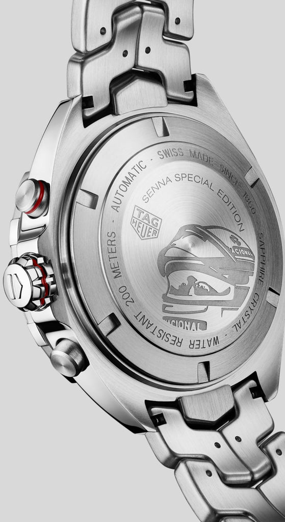 Buy Shop Tag Heuer Formula 1 Chronograph Senna Grey Dial Silver Steel Strap Watch for Men - CAZ201D.BA0633 USA Online