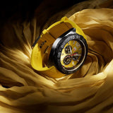 Buy Shop Tag Heuer Formula 1 Chronograph Yellow Dial Yellow Rubber Strap Watch for Men - CAZ101AM.FT8054 USA Online