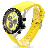 Buy Shop Tag Heuer Formula 1 Chronograph Yellow Dial Yellow Rubber Strap Watch for Men - CAZ101AM.FT8054 USA Online