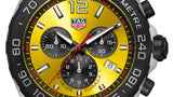 Buy Shop Tag Heuer Formula 1 Chronograph Yellow Dial Yellow Rubber Strap Watch for Men - CAZ101AM.FT8054 USA Online