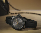 Buy Shop Tag Heuer Formula 1 Diamonds Black Dial Black Leather Strap Watch for Women - WBJ1417.FC8234 USA Online