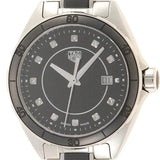 Buy Shop Tag Heuer Formula 1 Diamonds Black Dial Two Tone Steel Strap Watch for Women - WBJ141AB.BA0973 USA Online