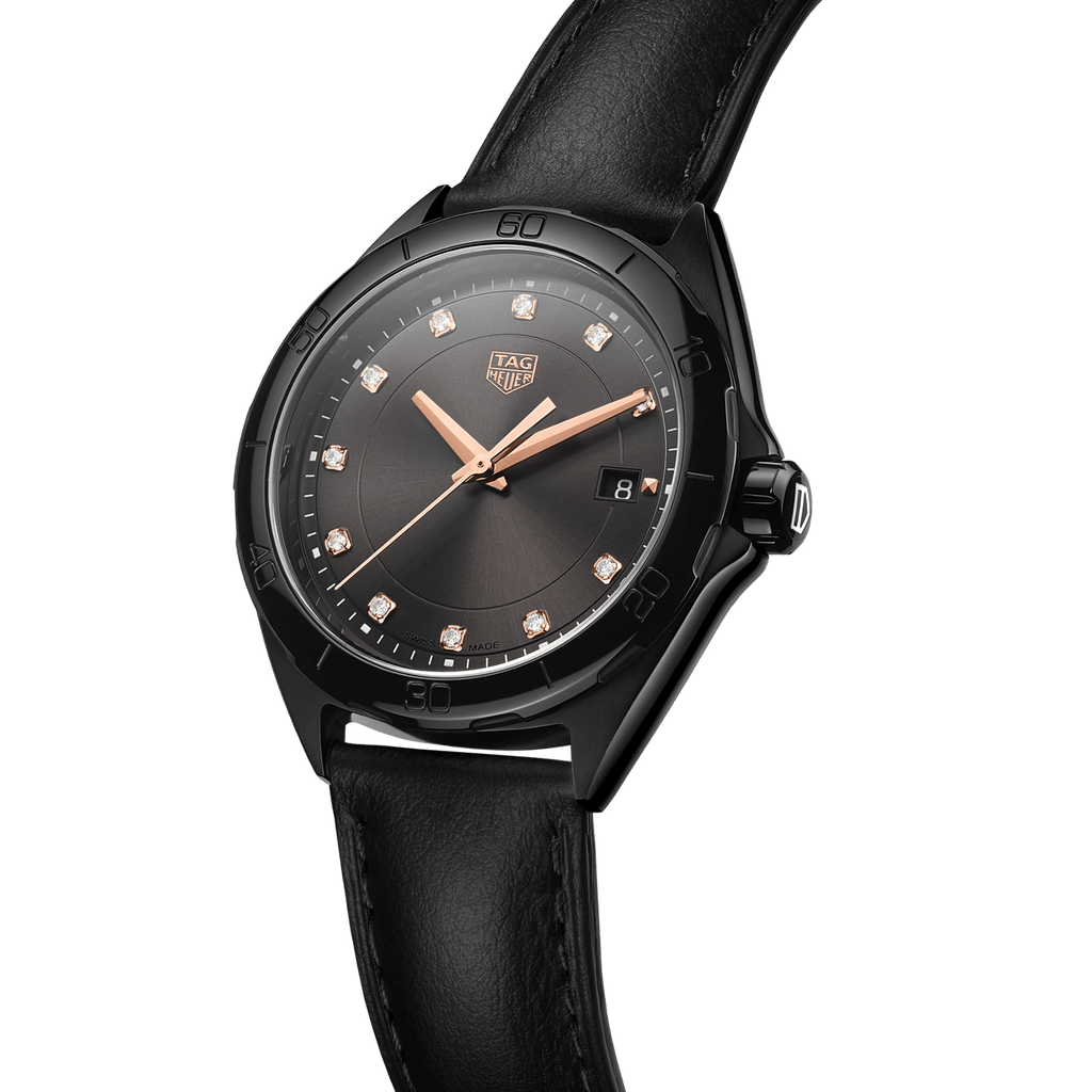 Buy Shop Tag Heuer Formula 1 Diamonds Black Dial Watch for Women - WBJ1317.FC8230 USA Online