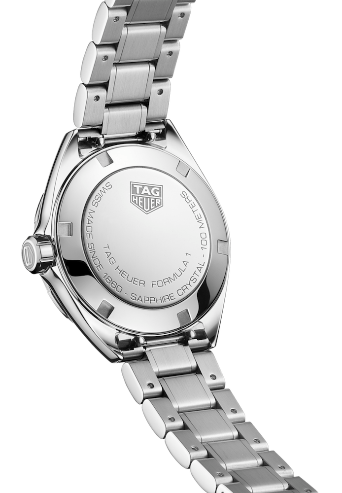 Buy Shop Tag Heuer Formula 1 Diamonds Blue Dial Silver Steel Strap Watch for Women - WBJ1416.BA0664 USA Online