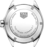 Buy Shop Tag Heuer Formula 1 Diamonds Blue Dial Silver Steel Strap Watch for Women - WBJ1416.BA0664 USA Online