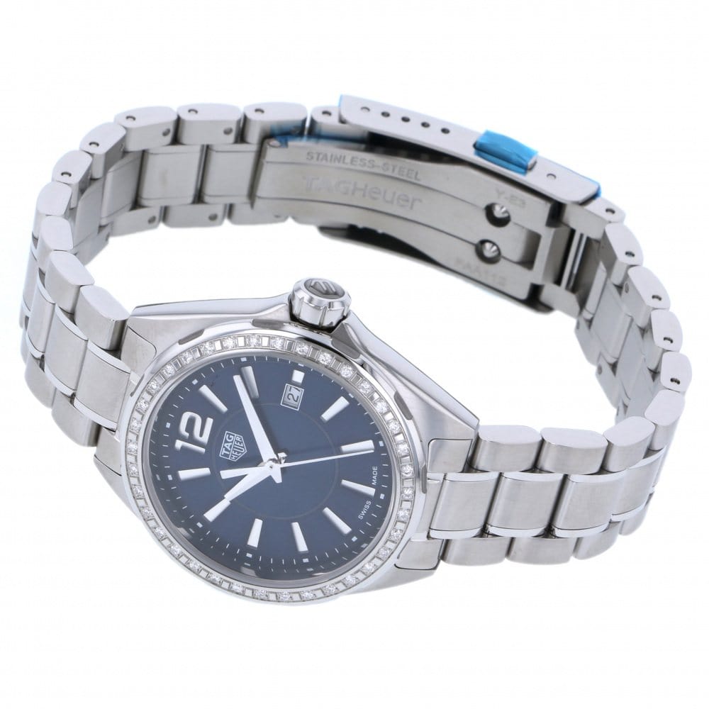 Buy Shop Tag Heuer Formula 1 Diamonds Blue Dial Silver Steel Strap Watch for Women - WBJ1416.BA0664 USA Online