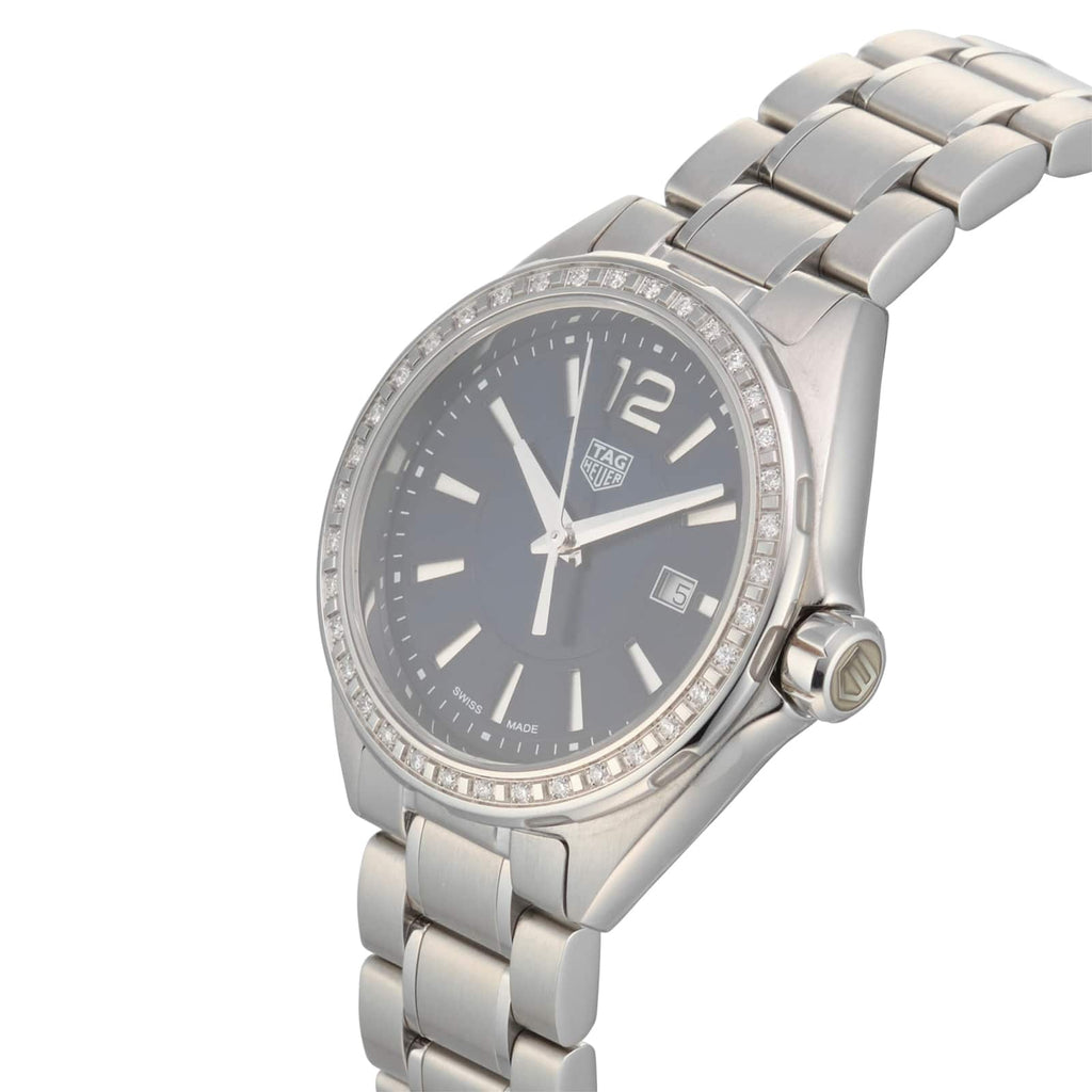 Buy Shop Tag Heuer Formula 1 Diamonds Blue Dial Silver Steel Strap Watch for Women - WBJ1416.BA0664 USA Online