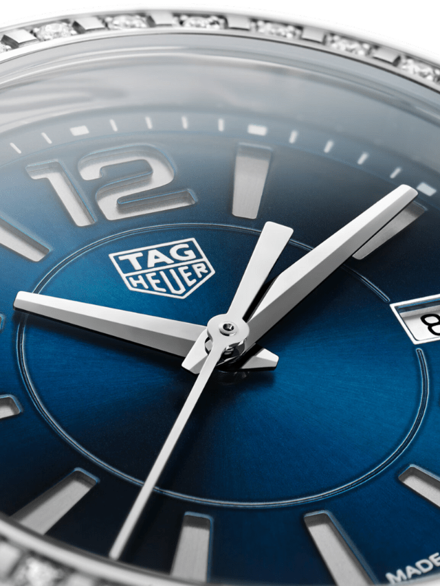 Buy Shop Tag Heuer Formula 1 Diamonds Blue Dial Silver Steel Strap Watch for Women - WBJ1416.BA0664 USA Online