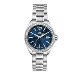 Buy Shop Tag Heuer Formula 1 Diamonds Blue Dial Silver Steel Strap Watch for Women - WBJ1416.BA0664 USA Online