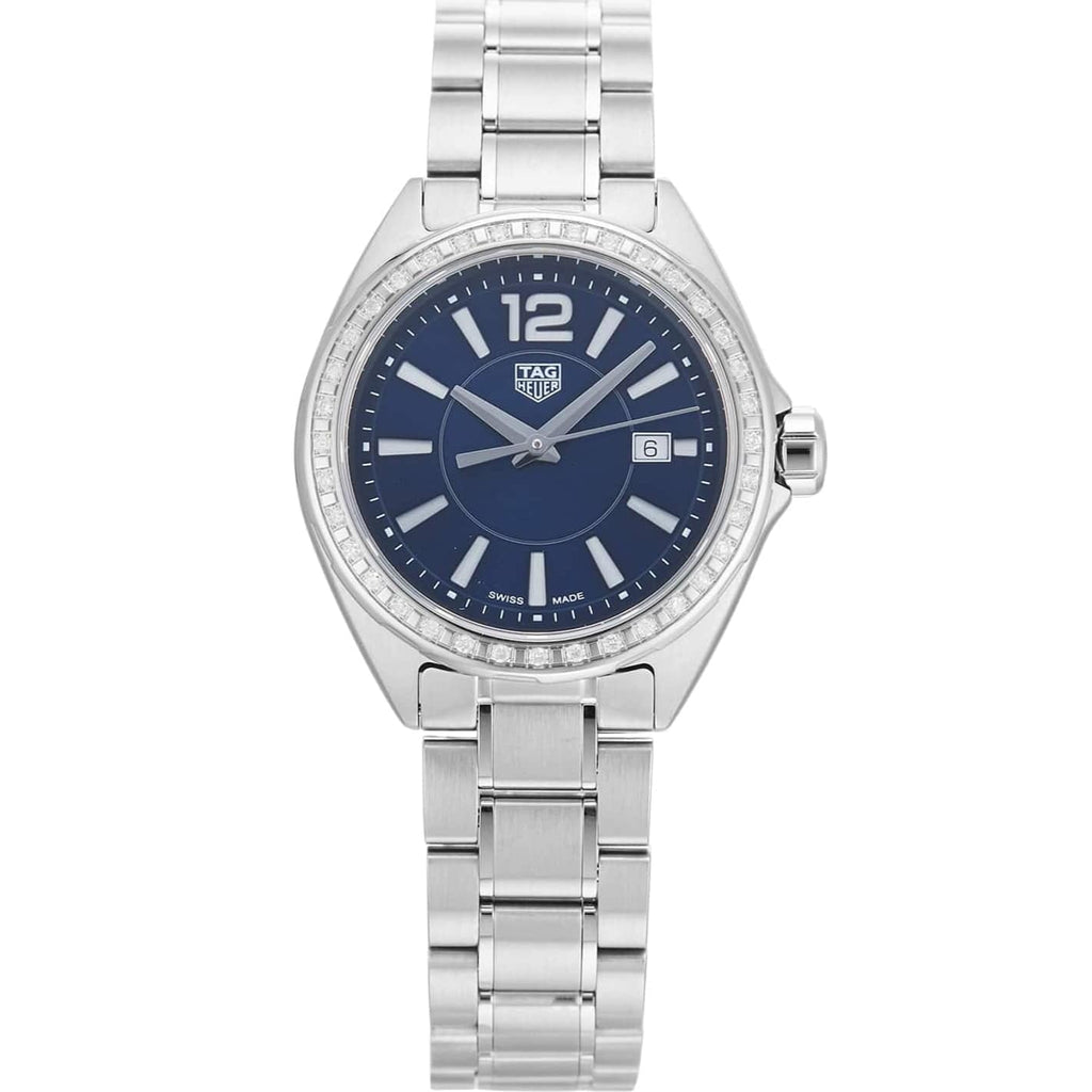 Buy Shop Tag Heuer Formula 1 Diamonds Blue Dial Silver Steel Strap Watch for Women - WBJ1416.BA0664 USA Online