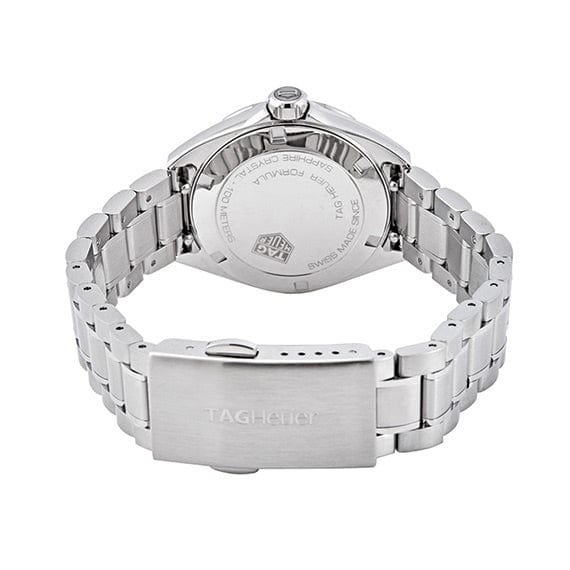 Buy Shop Tag Heuer Formula 1 Diamonds Mother Of Pearl White Dial Silver Steel Strap Watch for Women - WBJ1419.BA0664 USA Online