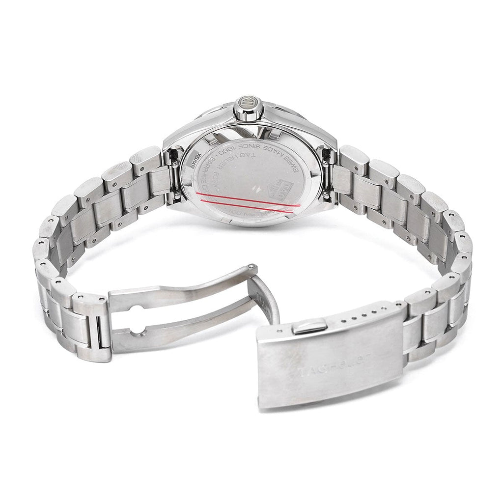 Buy Shop Tag Heuer Formula 1 Diamonds Mother Of Pearl White Dial Silver Steel Strap Watch for Women - WBJ1419.BA0664 USA Online