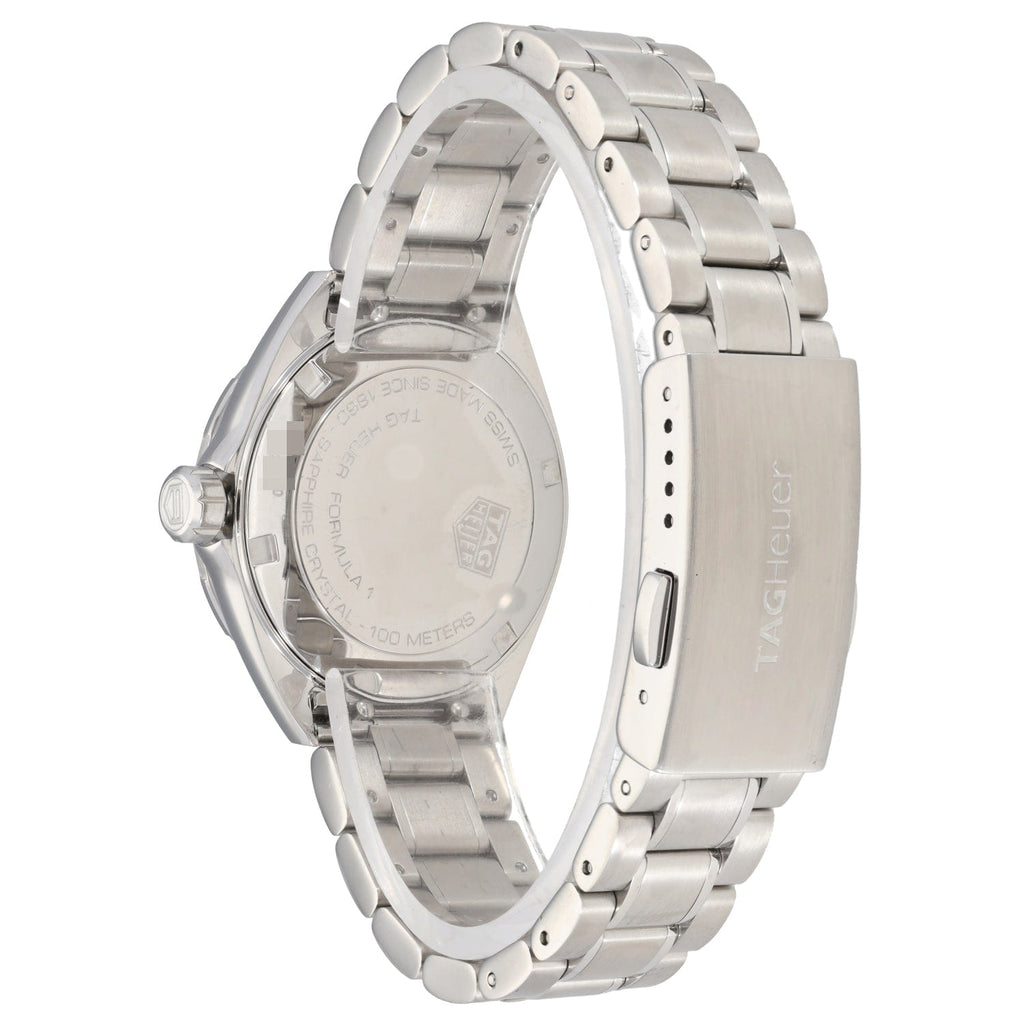 Buy Shop Tag Heuer Formula 1 Diamonds Mother Of Pearl White Dial Silver Steel Strap Watch for Women - WBJ1419.BA0664 USA Online