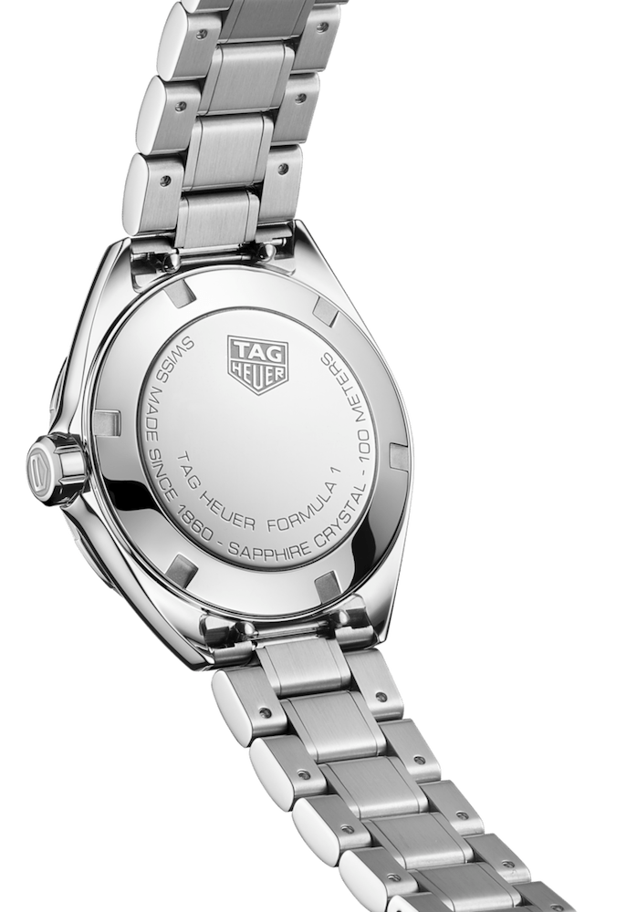 Buy Shop Tag Heuer Formula 1 Diamonds Mother Of Pearl White Dial Silver Steel Strap Watch for Women - WBJ1419.BA0664 USA Online