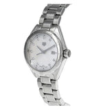Buy Shop Tag Heuer Formula 1 Diamonds Mother Of Pearl White Dial Silver Steel Strap Watch for Women - WBJ1419.BA0664 USA Online