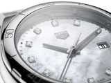 Buy Shop Tag Heuer Formula 1 Diamonds Mother Of Pearl White Dial Silver Steel Strap Watch for Women - WBJ1419.BA0664 USA Online