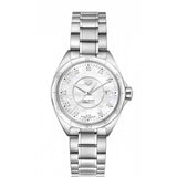 Buy Shop Tag Heuer Formula 1 Diamonds Mother Of Pearl White Dial Silver Steel Strap Watch for Women - WBJ1419.BA0664 USA Online
