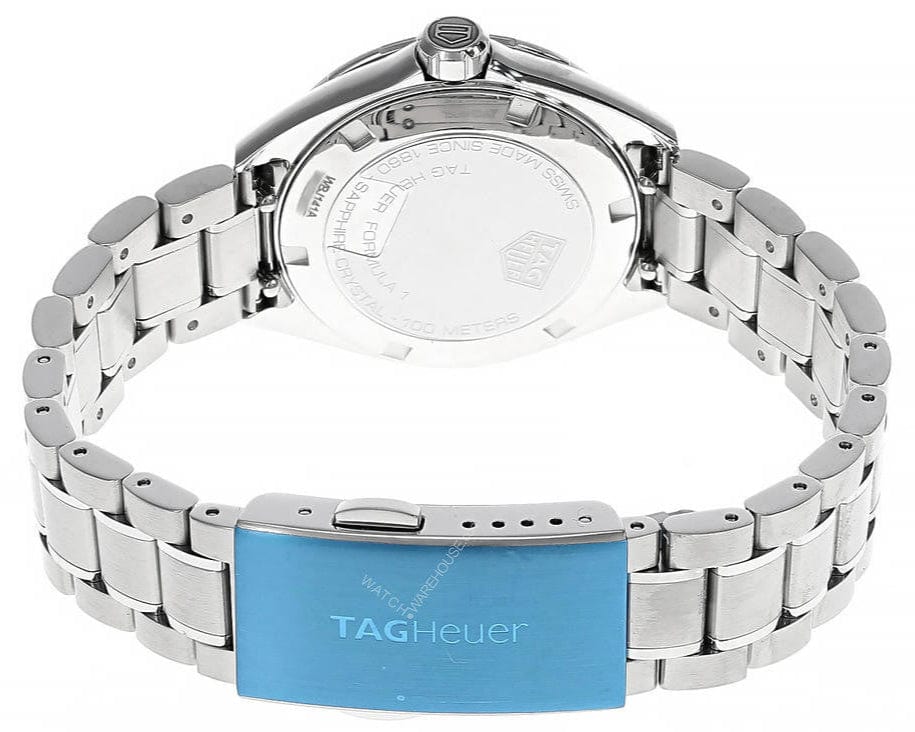 Buy Shop Tag Heuer Formula 1 Diamonds Mother of Pearl White Dial Silver Steel Strap Watch for Women - WBJ141A.BA0664 USA Online