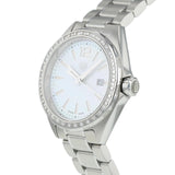 Buy Shop Tag Heuer Formula 1 Diamonds Mother of Pearl White Dial Silver Steel Strap Watch for Women - WBJ141A.BA0664 USA Online