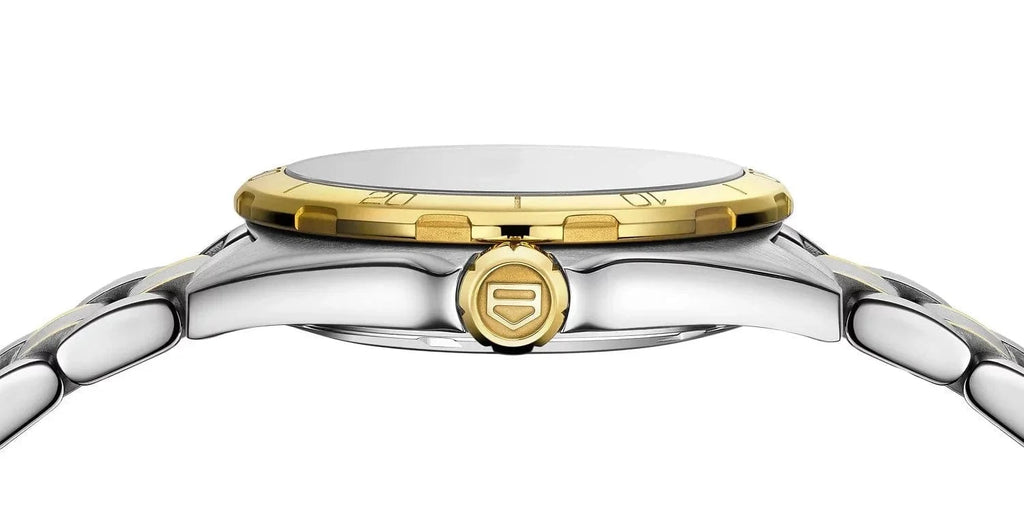 Buy Shop Tag Heuer Formula 1 Diamonds Mother of Pearl White Dial Two Tone Steel Strap Watch for Women - WBJ1421.BB0648 USA Online