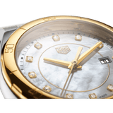 Buy Shop Tag Heuer Formula 1 Diamonds Mother of Pearl White Dial Two Tone Steel Strap Watch for Women - WBJ1421.BB0648 USA Online