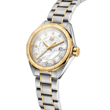 Buy Shop Tag Heuer Formula 1 Diamonds Mother of Pearl White Dial Two Tone Steel Strap Watch for Women - WBJ1421.BB0648 USA Online