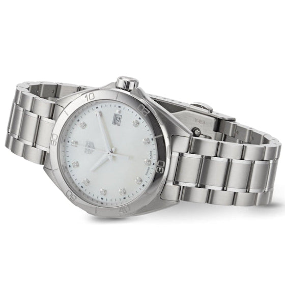 Buy Shop Tag Heuer Formula 1 Diamonds Mother of Pearl White Dial Watch for Women - WBJ1319.BA0666 USA Online